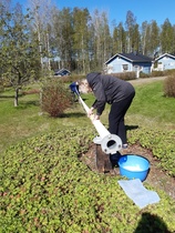 Lipputangon pesua kevätvelvoitetyöpäivänä 21.5.2022.